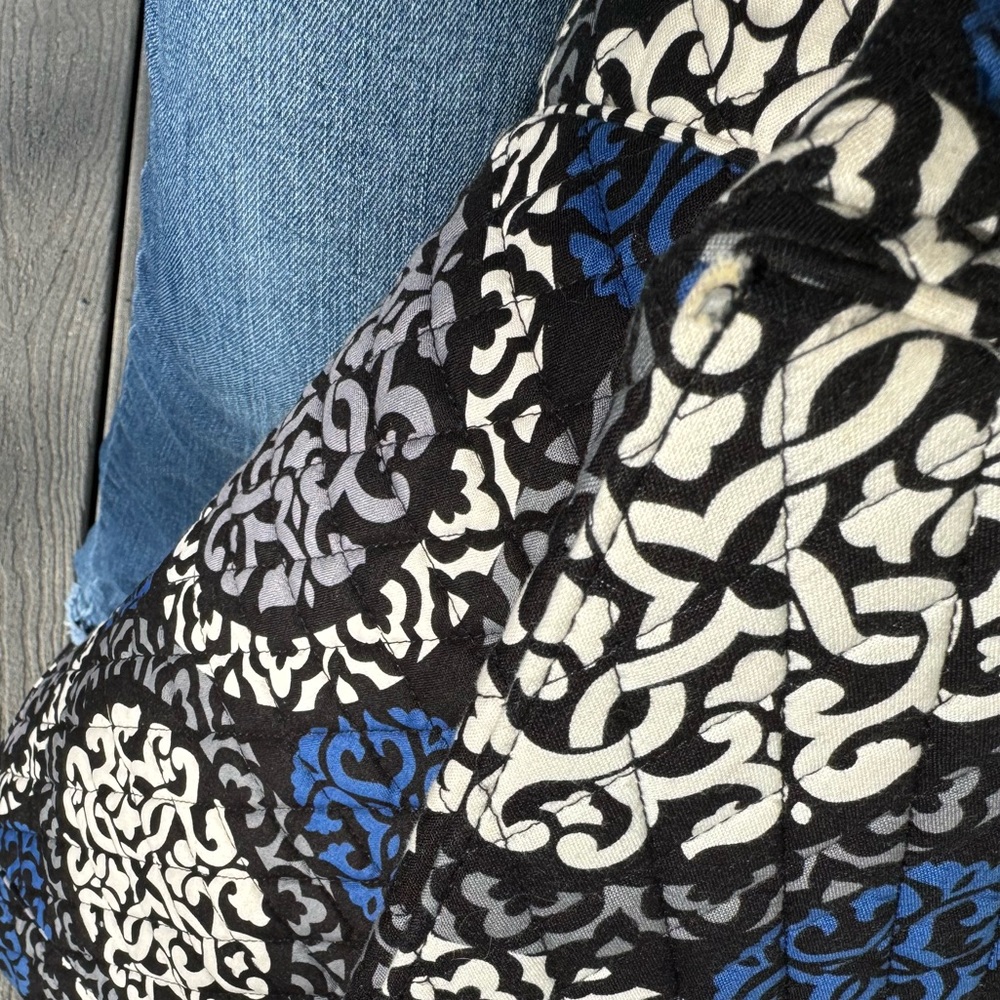 Vera Bradley Tablet Tote - Canterberry Cobalt - Picture 7 of 12